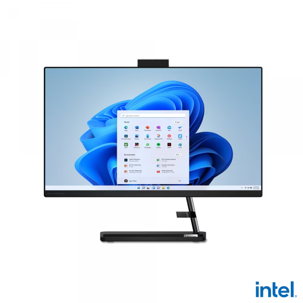 Моноблок LENOVO IC AIO 3 24IAP7 23.8FA/8505/8/256/Intel HD/DOS/Black