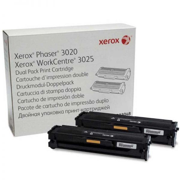 Картридж Xerox Phaser 3020, WorkCenter 3025 (duble pack)